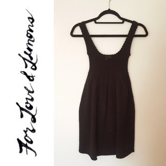 Lemons For Vs Pointelle Knit Dress 